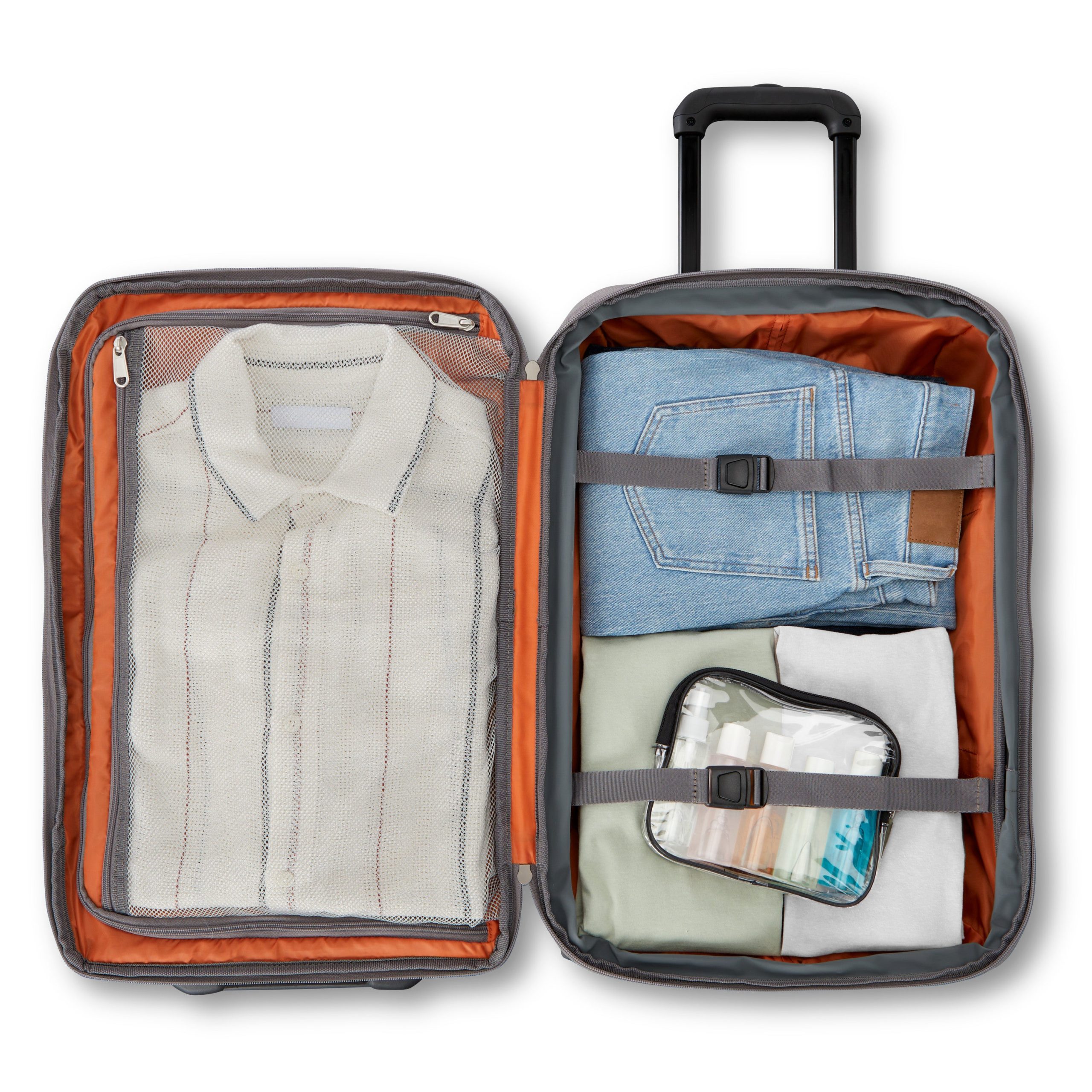 Mother Lode Carry-On Wheeled Duffel Heathered Graphite - Image 2