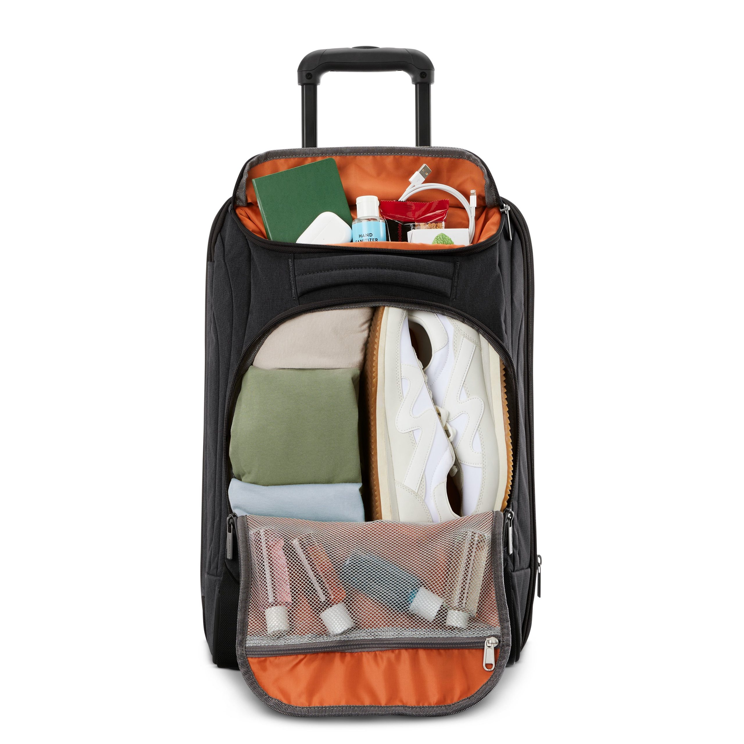 Mother Lode Large Wheeled Duffel Black - Image 3