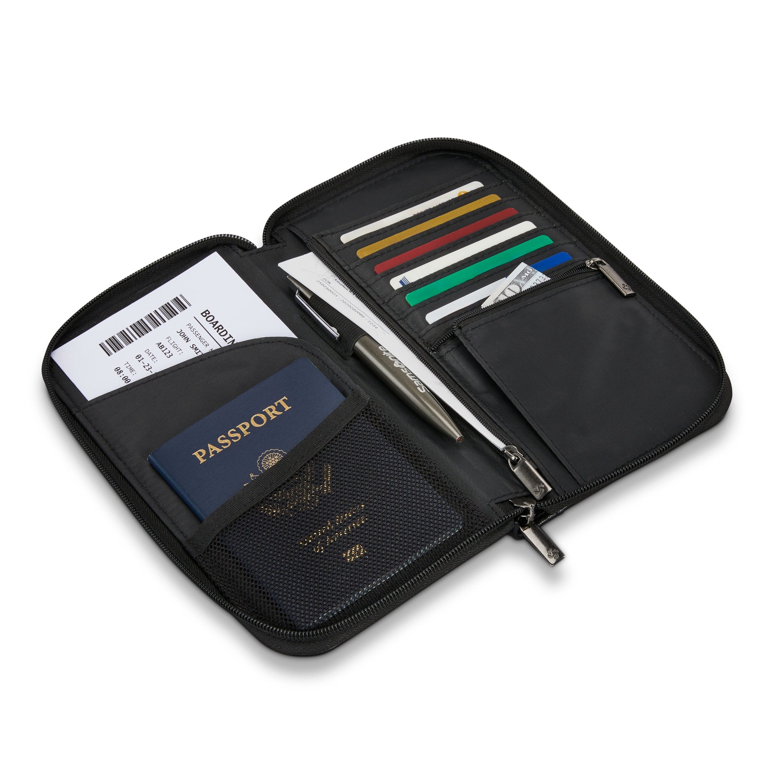RFID Zip Travel Wallet - Image 3