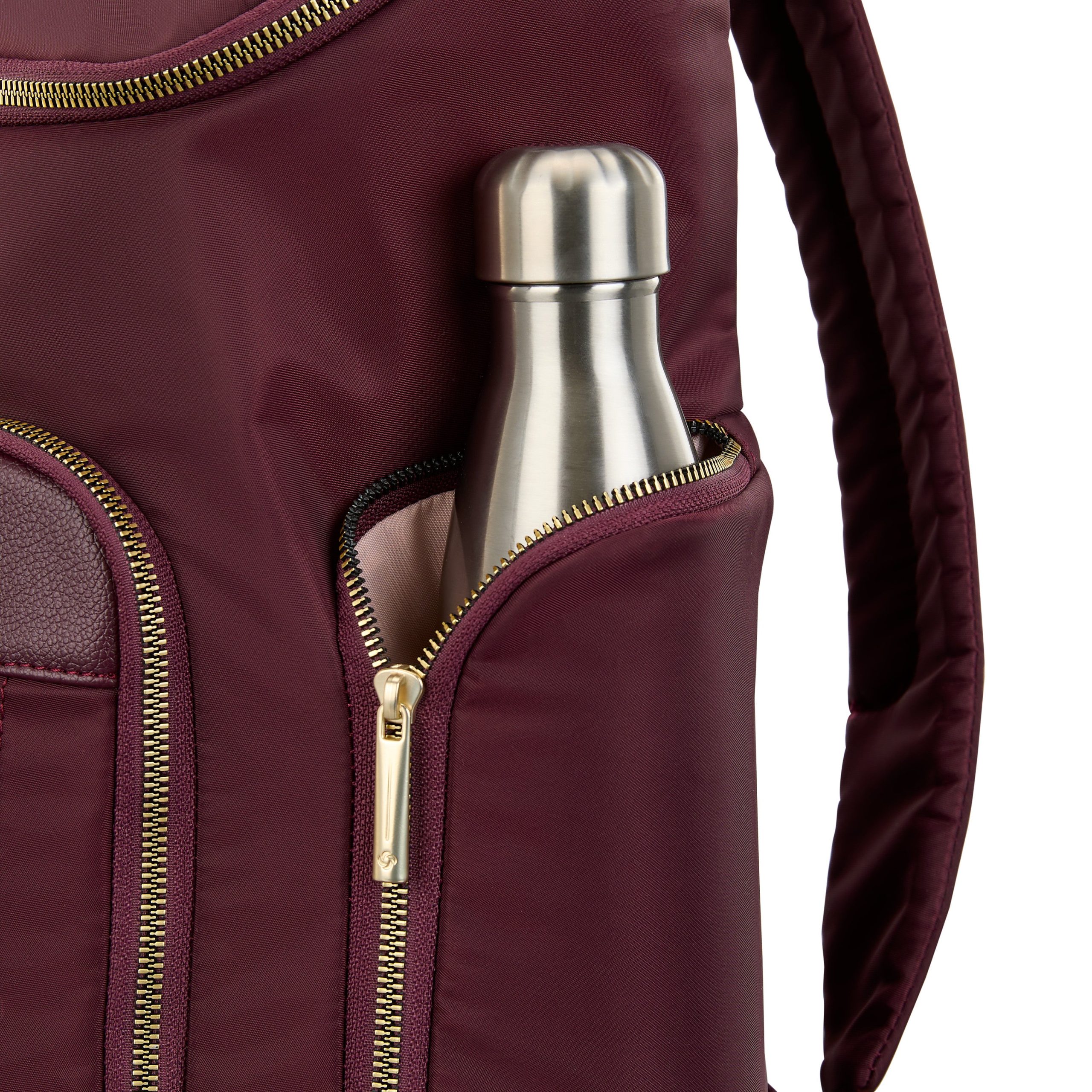 Mobile Solution 2 Deluxe Backpack Merlot - Image 5