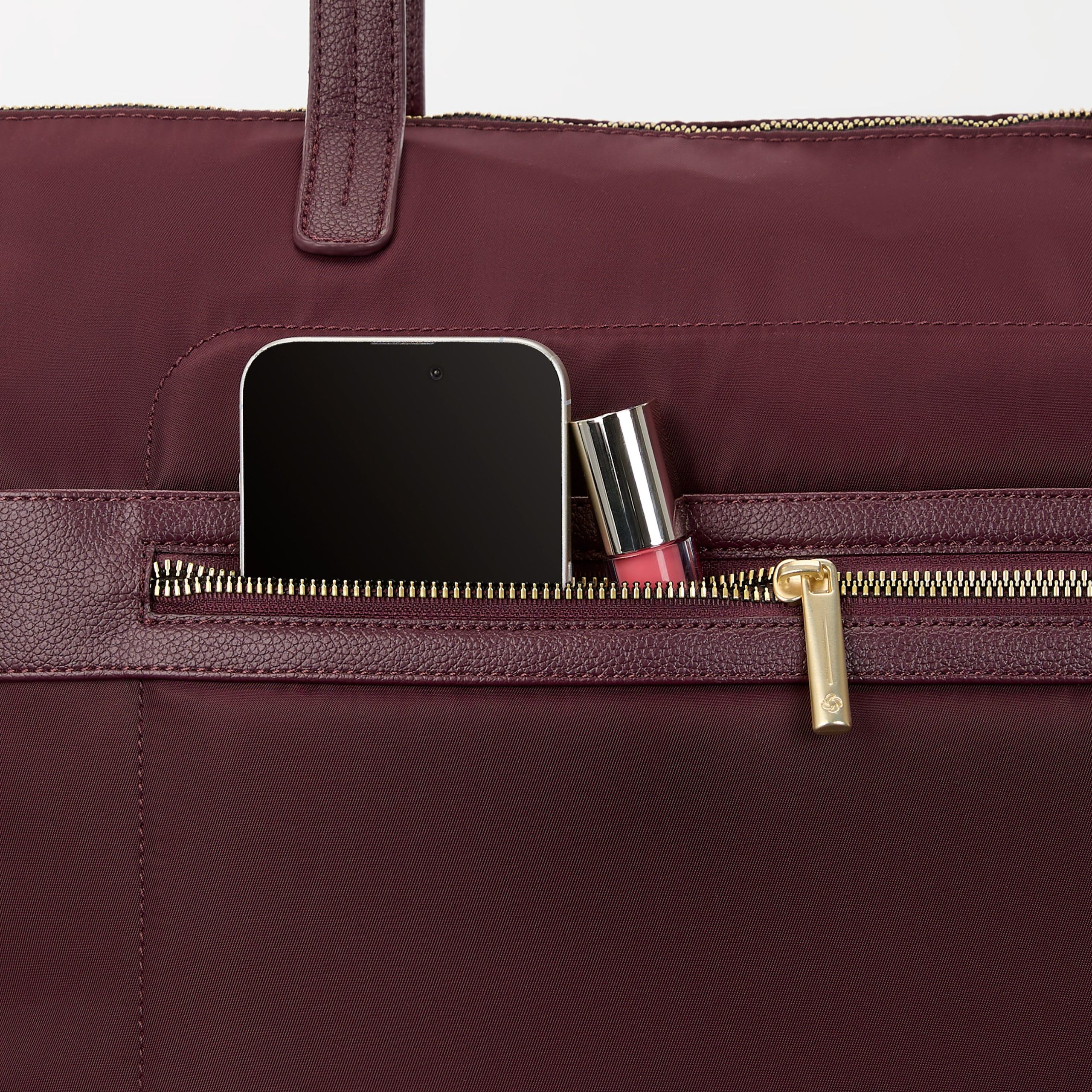 Mobile Solution 2 Tote Merlot - Image 4