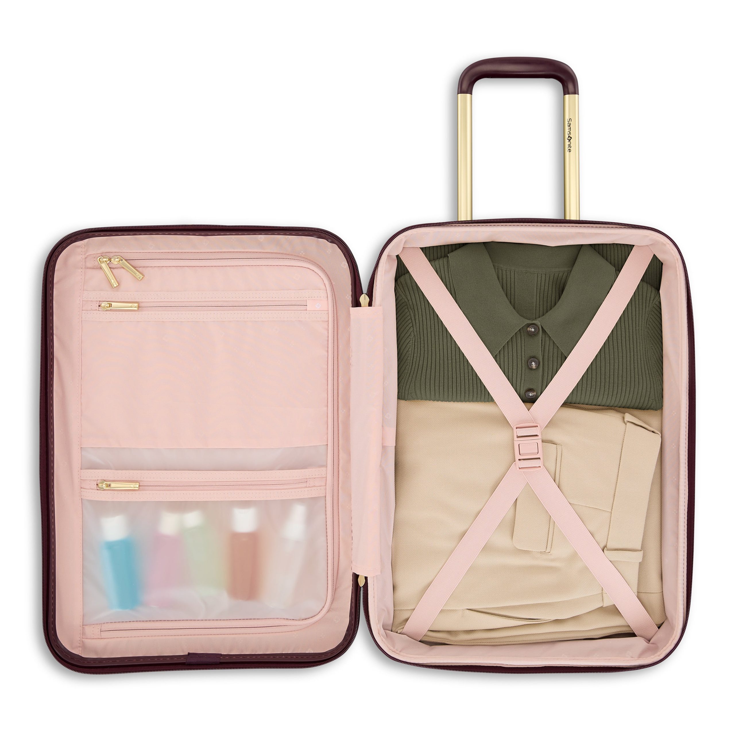 Mobile Solution 2 Carry-On Spinner Merlot - Image 2