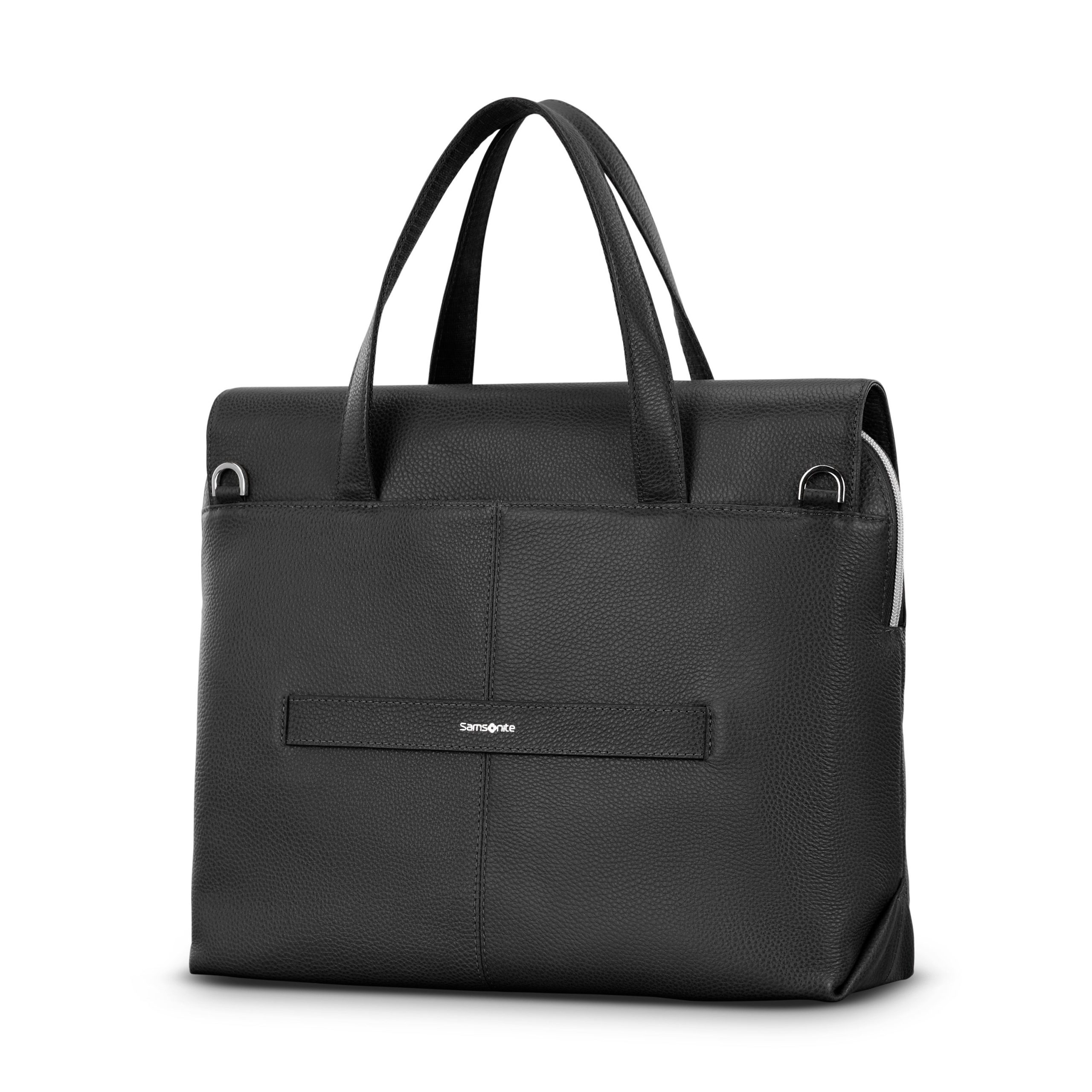 Mobile Solution 2 Leather Convertible Brief Black - Image 6