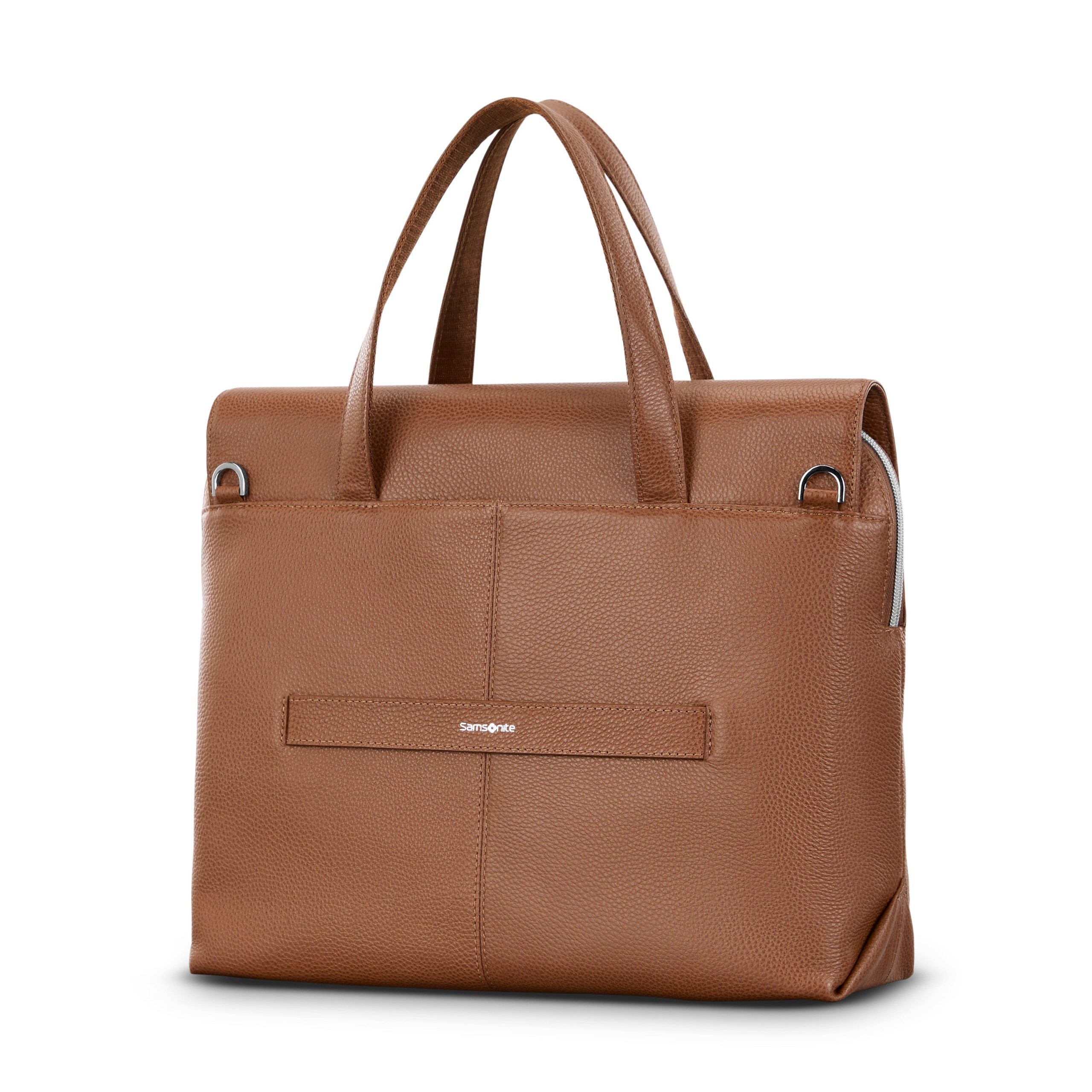 Mobile Solution 2 Leather Convertible Brief Cognac - Image 6