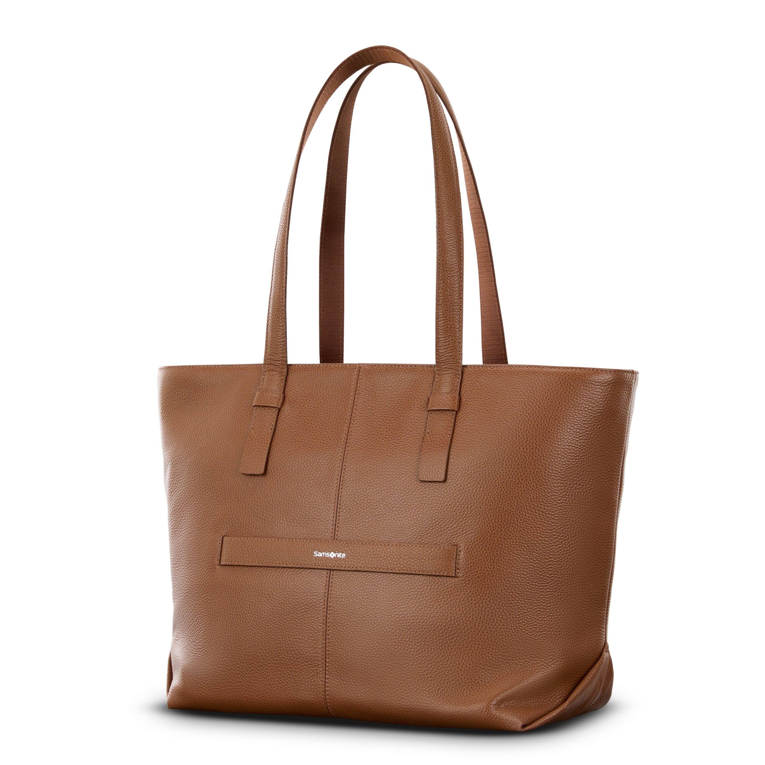 Mobile Solution 2 Leather Tote Cognac - Image 5