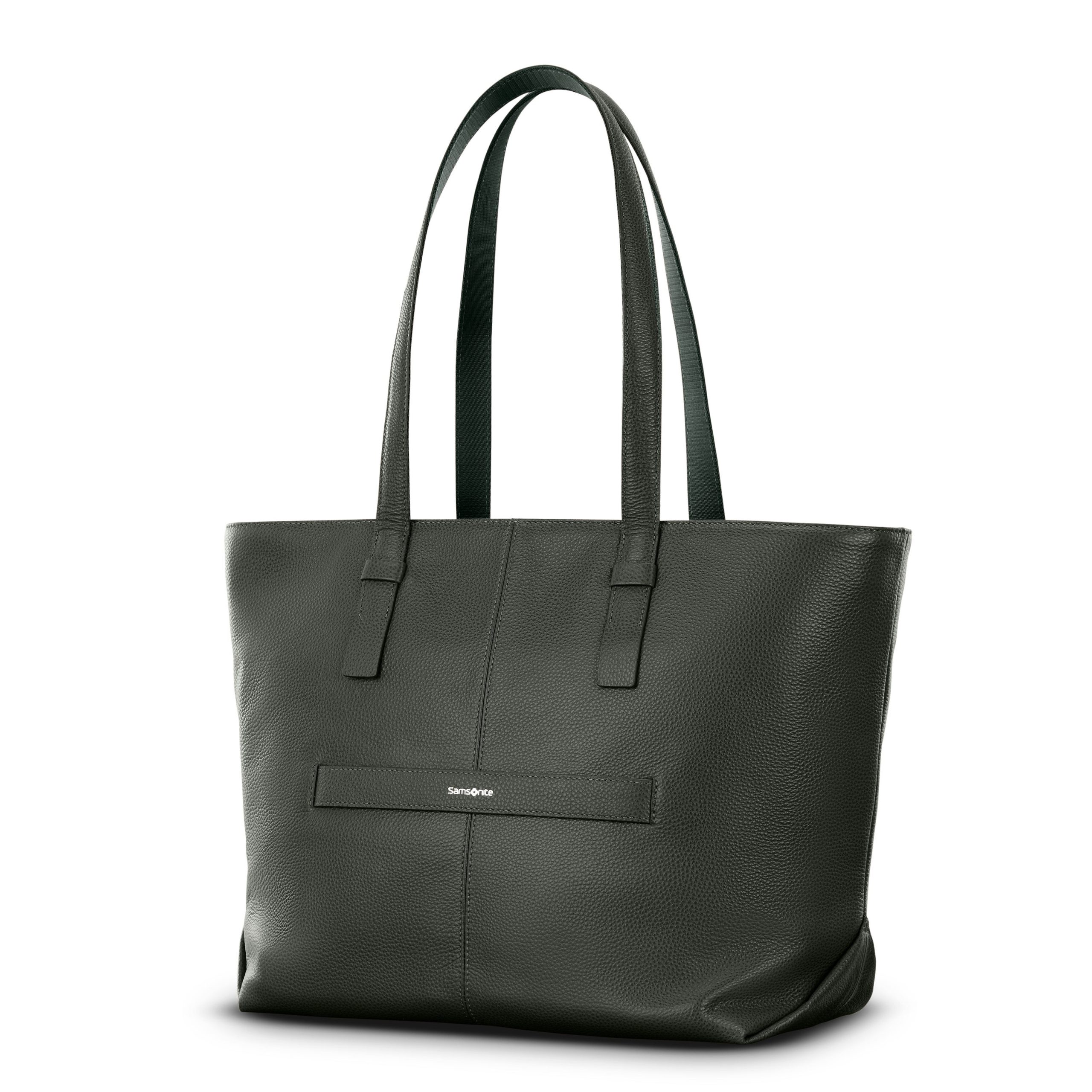 Mobile Solution 2 Leather Tote Olive - Image 5