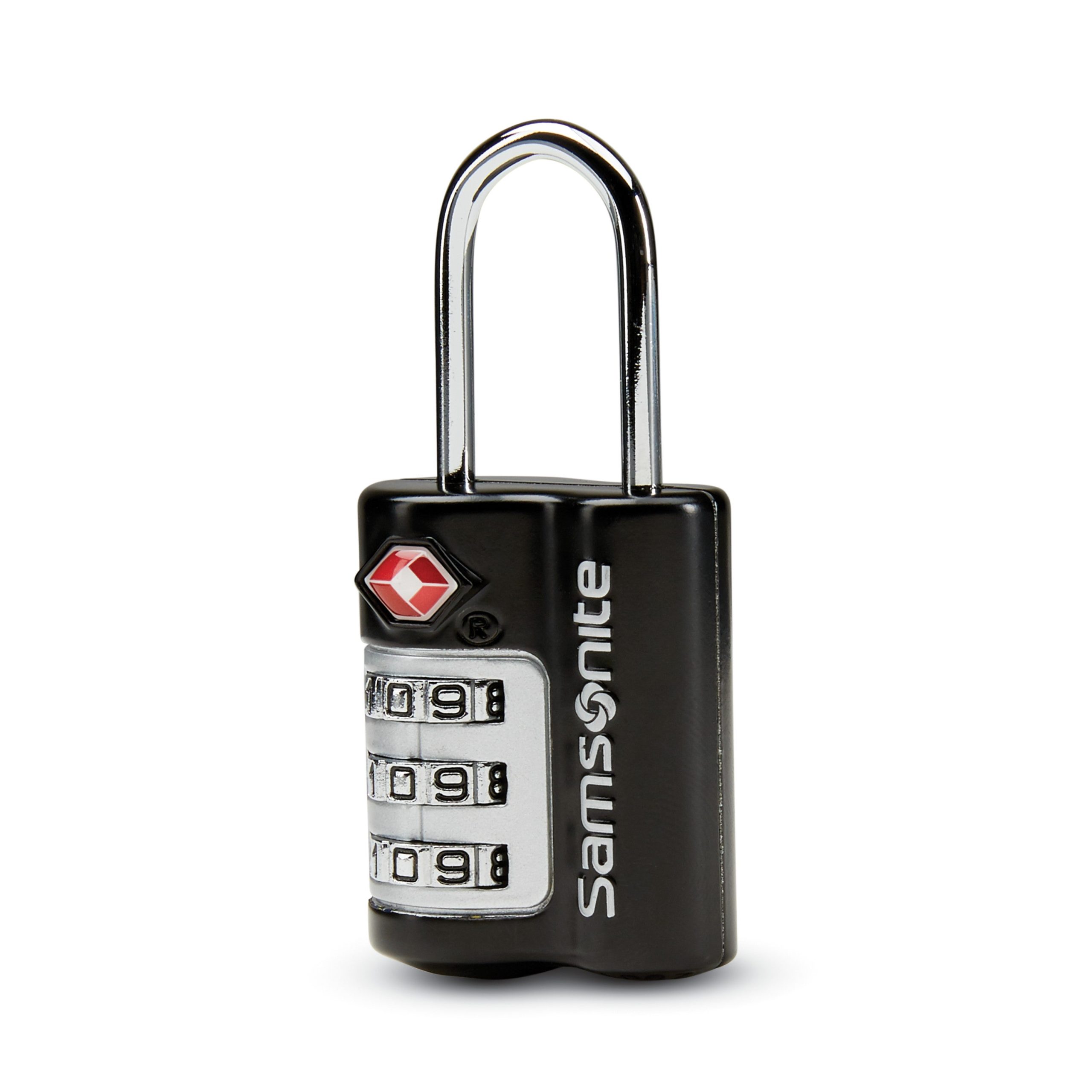 3 Dial Travel Sentry Combination Lock Matte Black