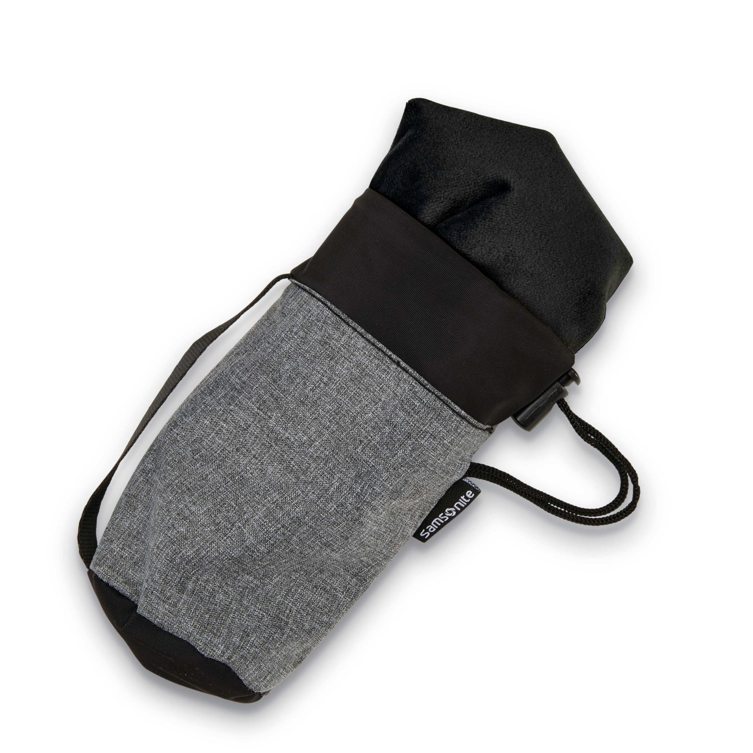 Inflatable Pillow with Pouch Black - Image 2